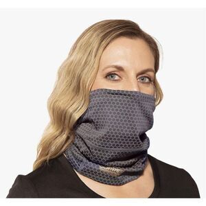 Copper Fit Unisex Adult Guardwell Face Cover and Neck‎ Gaiter, Charcoal